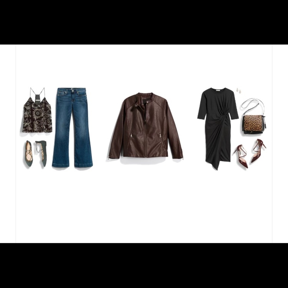 Marc New York Faux Leather Jacket Burgundy S  Stitch Fix NWT - Picture 6 of 7